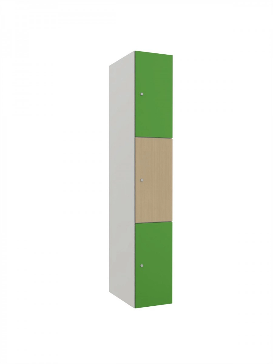 Armoire métallique modulaire avec HPL