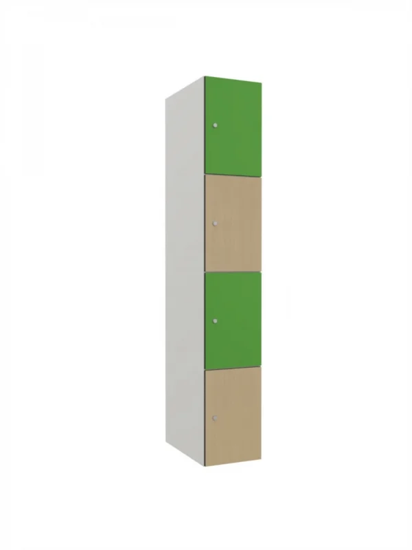 Armoire métallique modulaire avec HPL