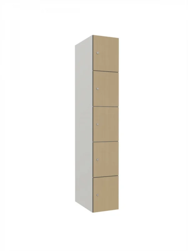 Armoire de consigne en métal avec HPL - Combo
