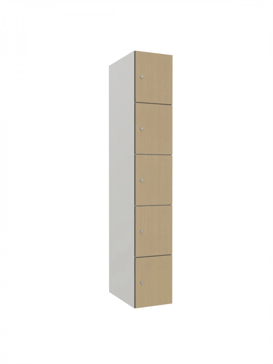 Armoire de consigne en métal avec HPL - Combo