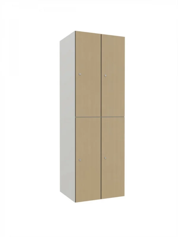 Armoire métallique modulaire avec HPL