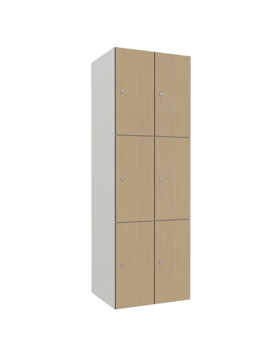 Armoire métallique modulaire avec HPL