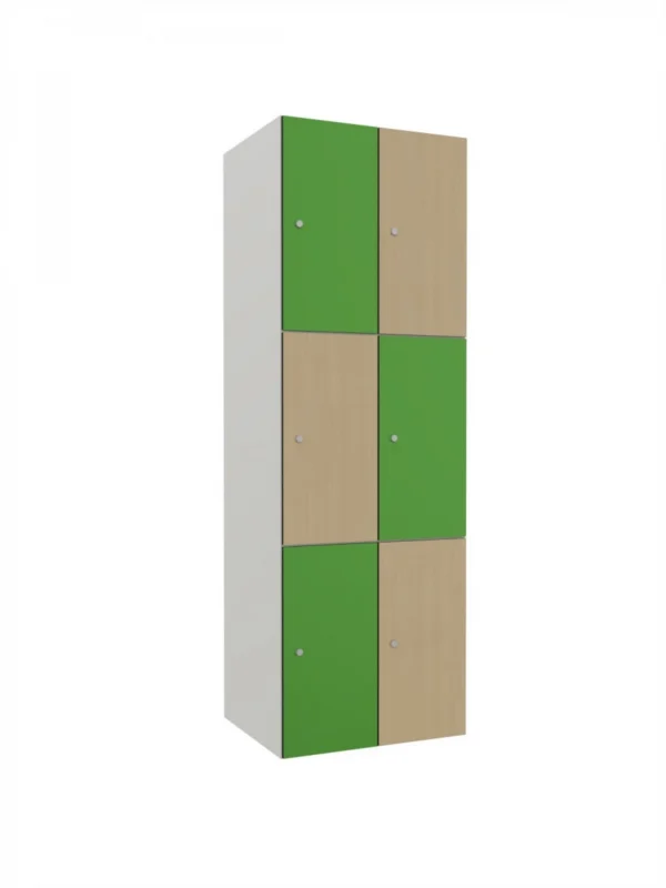 Armoire métallique modulaire avec HPL