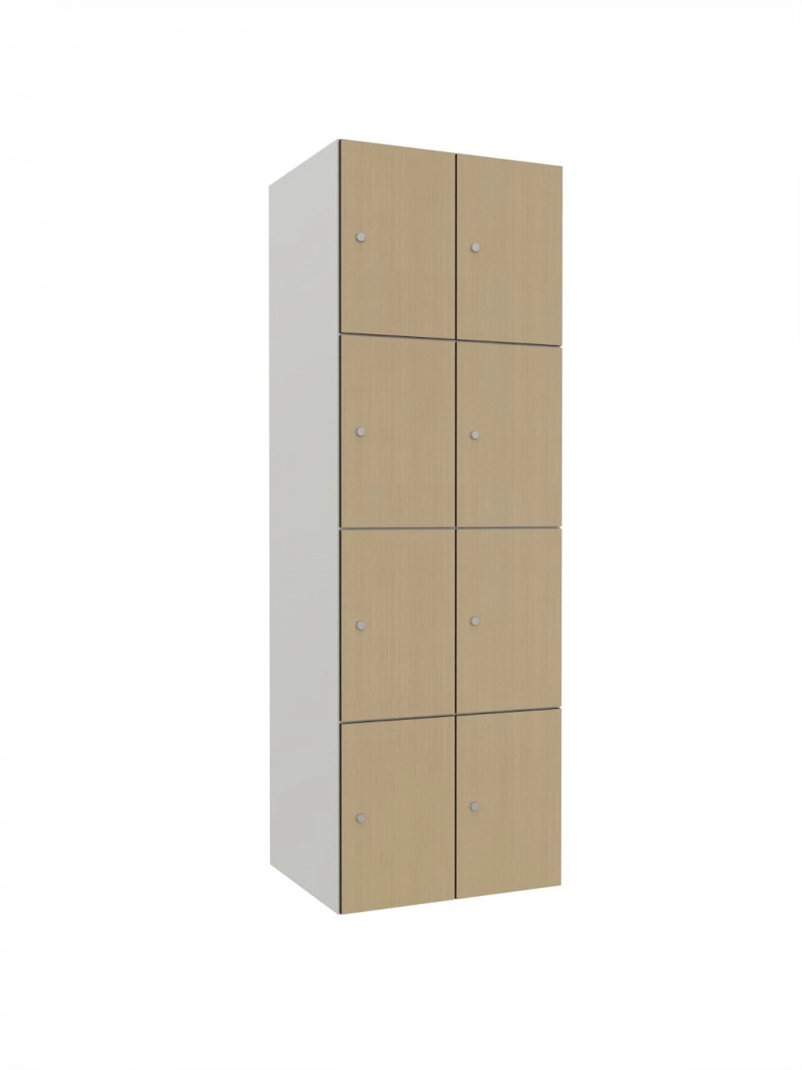 Armoire métallique modulaire avec HPL - Combo 4 niveaux – Image 46