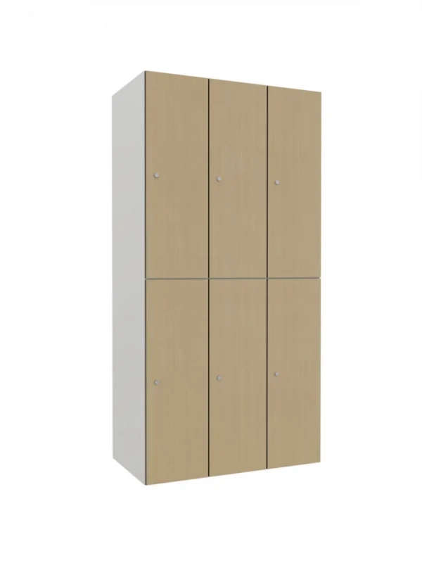 Armoire métallique modulaire avec HPL