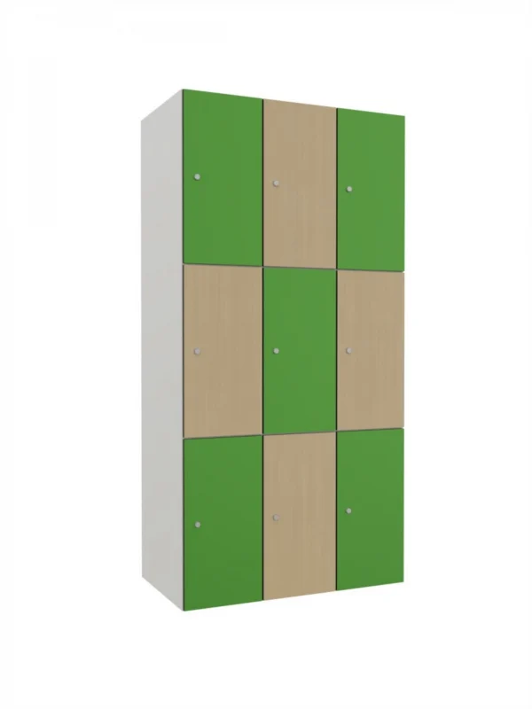 Armoire métallique modulaire avec HPL