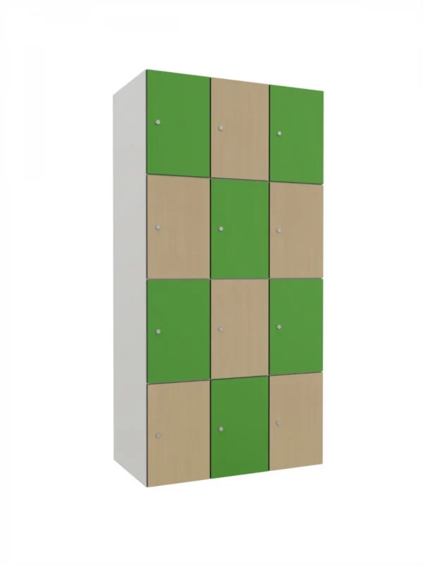 Armoire métallique modulaire avec HPL