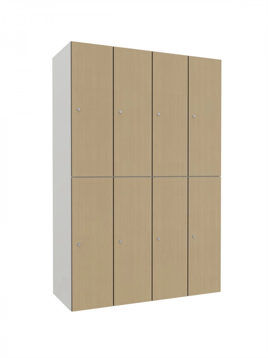 Armoire métallique modulaire avec HPL