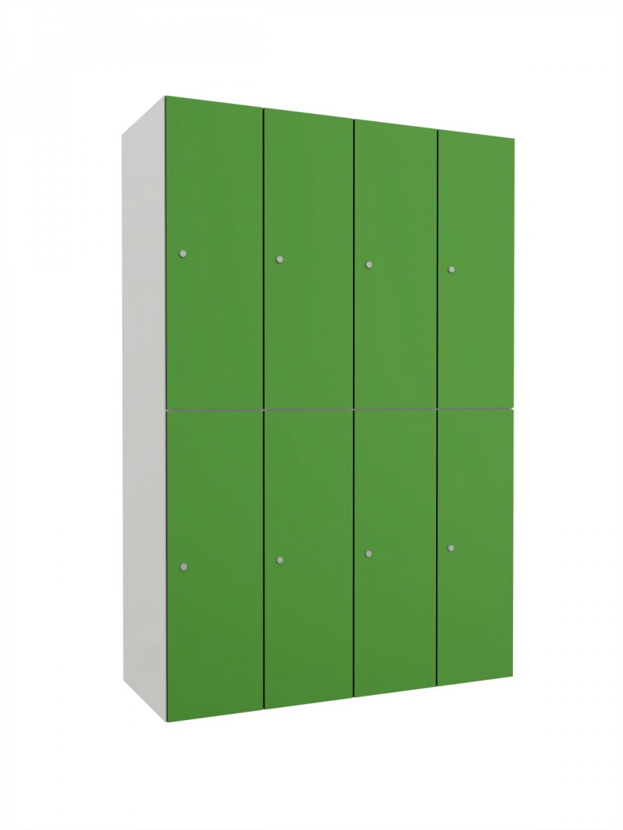Vestiaires metalliques avec HPL