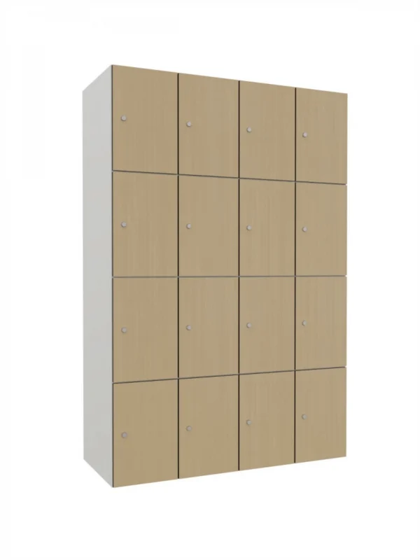 Armoire métallique modulaire avec HPL