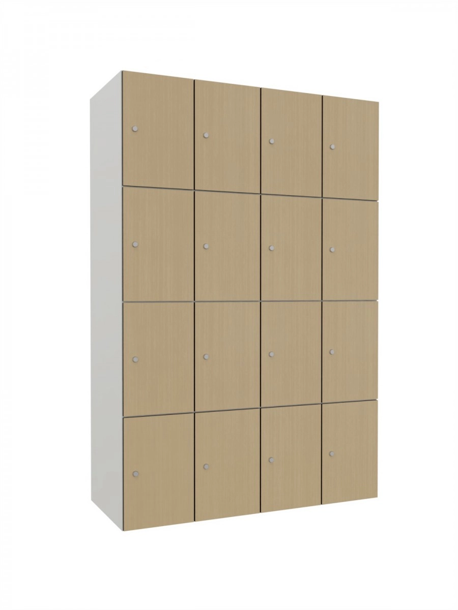 Armoire métallique modulaire avec HPL