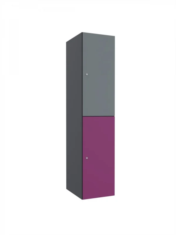 Vestiaires metalliques avec HPL