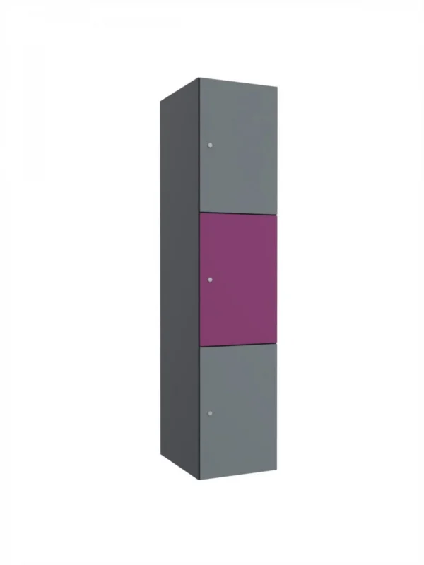 Armoire métallique modulaire avec HPL