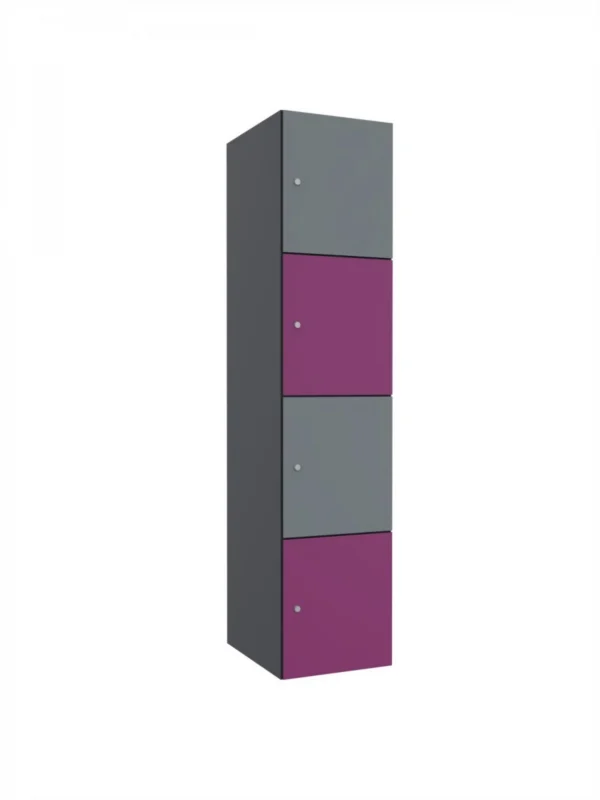 Armoire métallique modulaire avec HPL