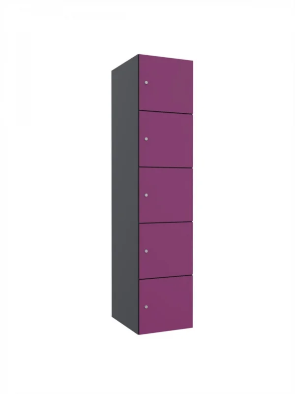 Armoire de consigne en métal avec HPL - Combo