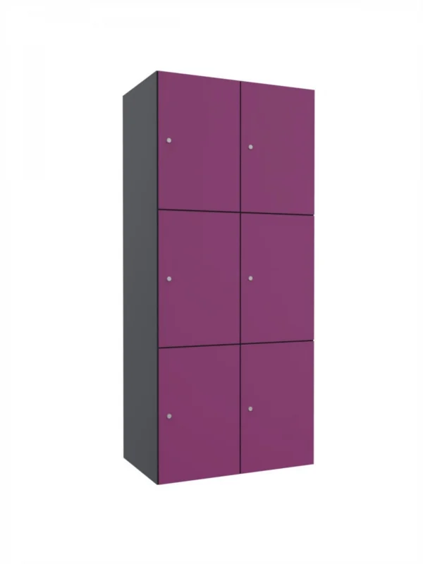 Armoire métallique modulaire avec HPL