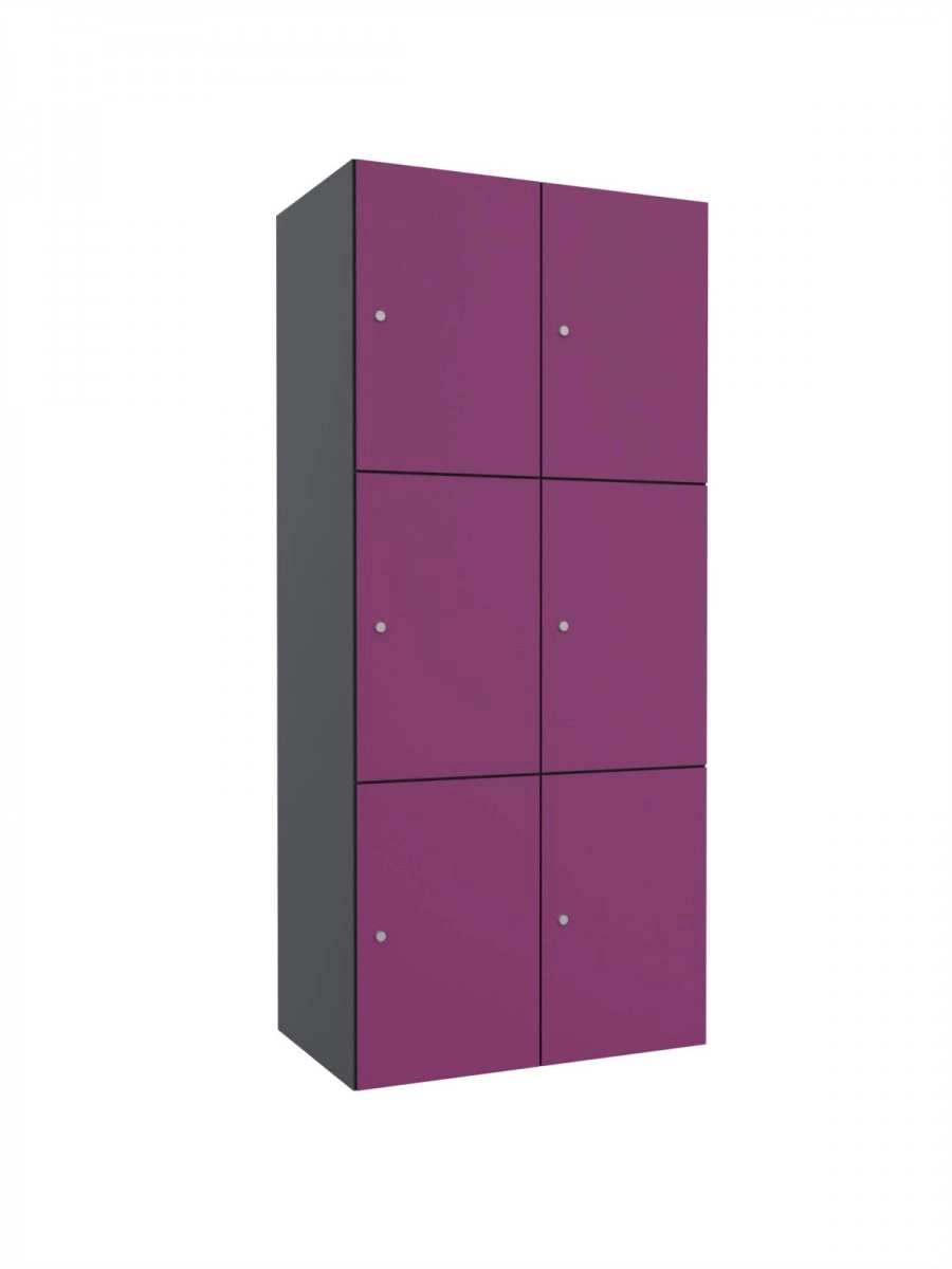 Armoire métallique modulaire avec HPL