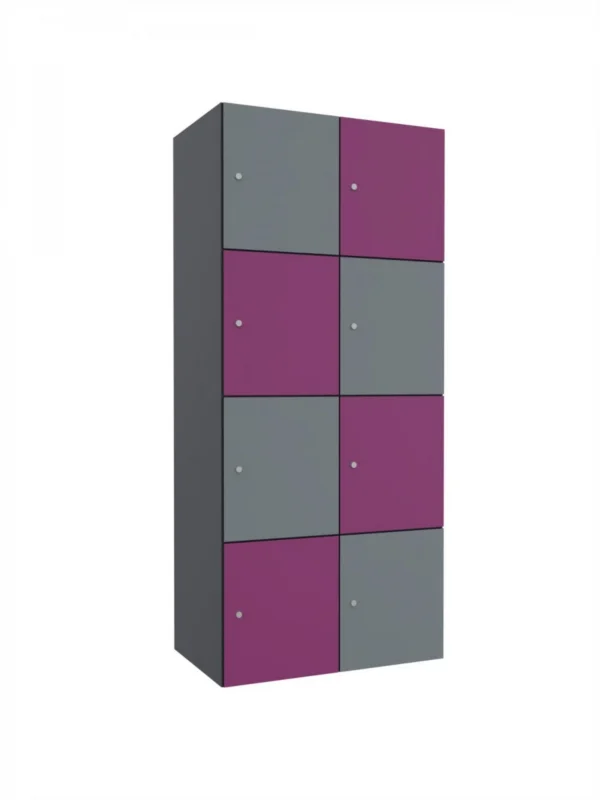 Armoire métallique modulaire avec HPL