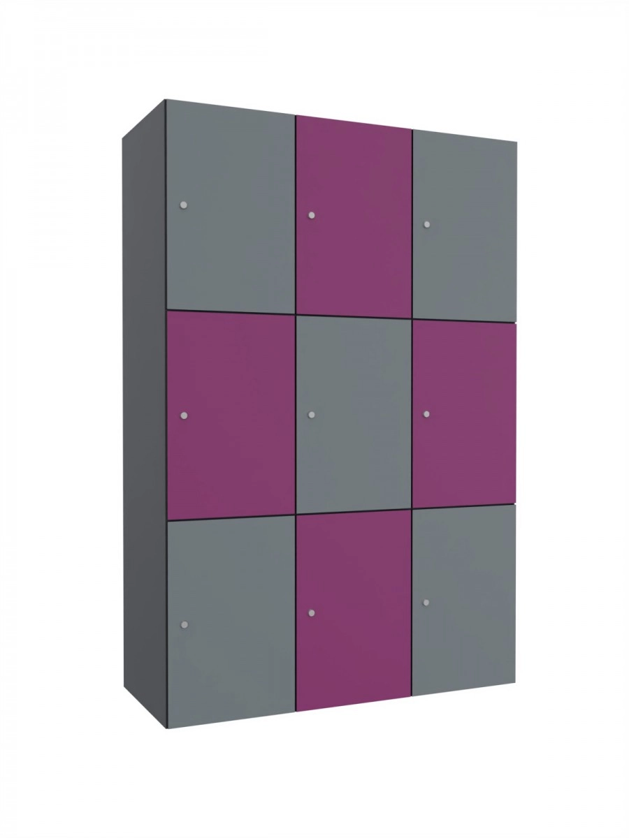 Armoire métallique modulaire avec HPL