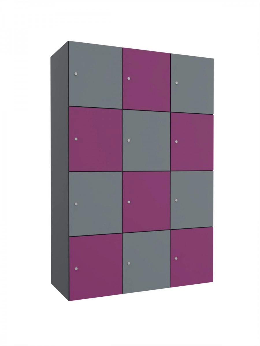 Armoire métallique modulaire avec HPL