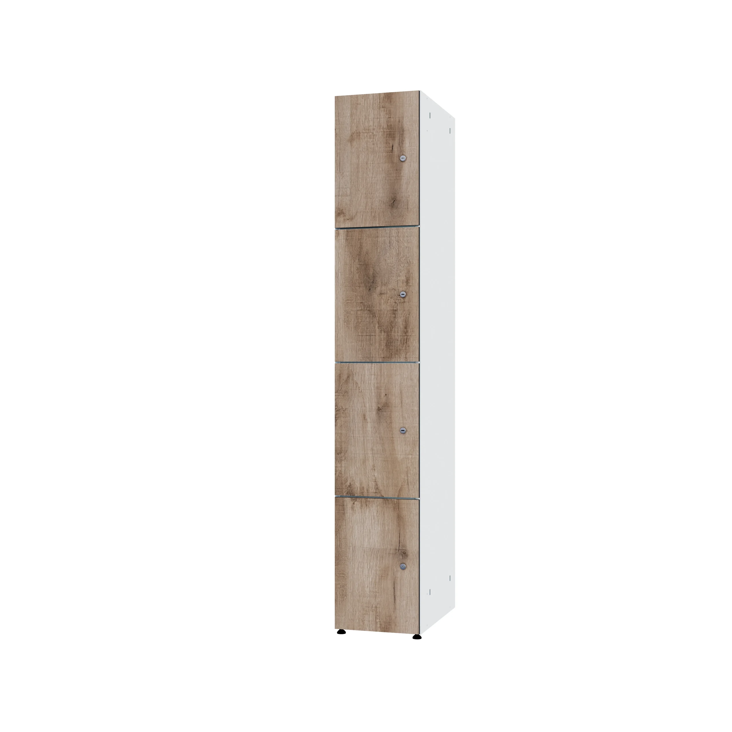 Armoire métallique modulaire avec HPL - Combo 4 niveaux – Image 4