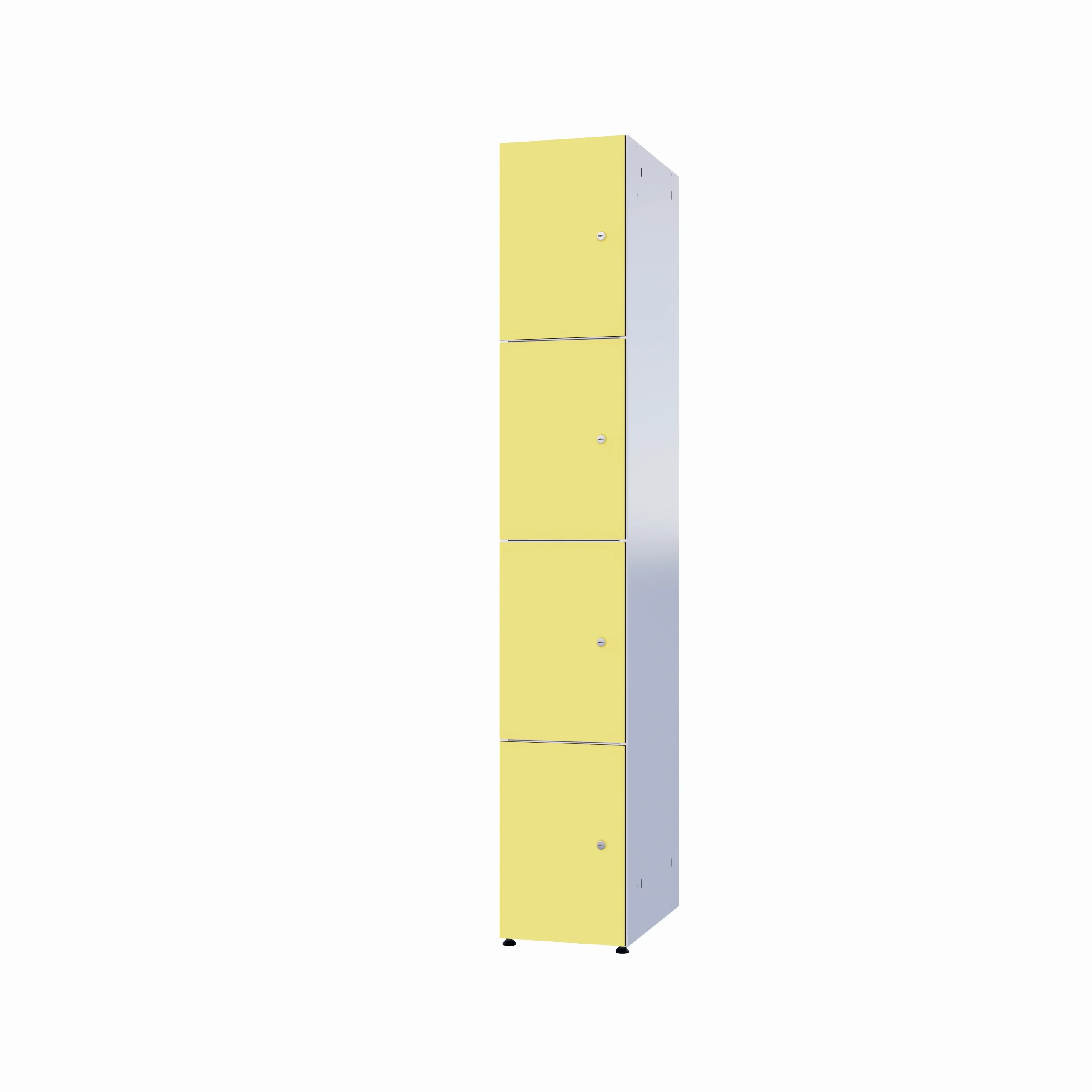 Armoire métallique modulaire avec HPL - Combo 4 niveaux – Image 12