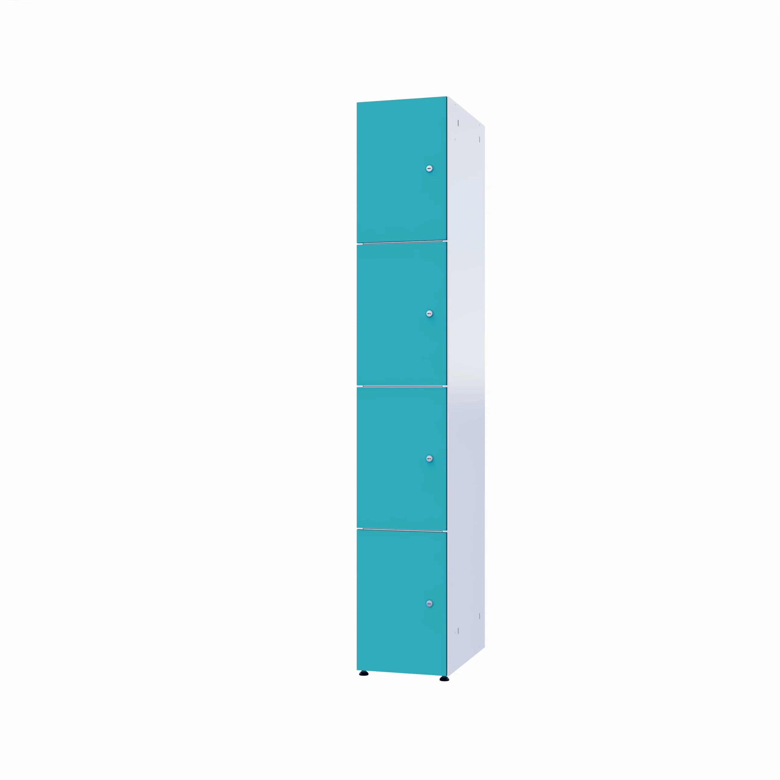 Armoire métallique modulaire avec HPL - Combo 4 niveaux – Image 13