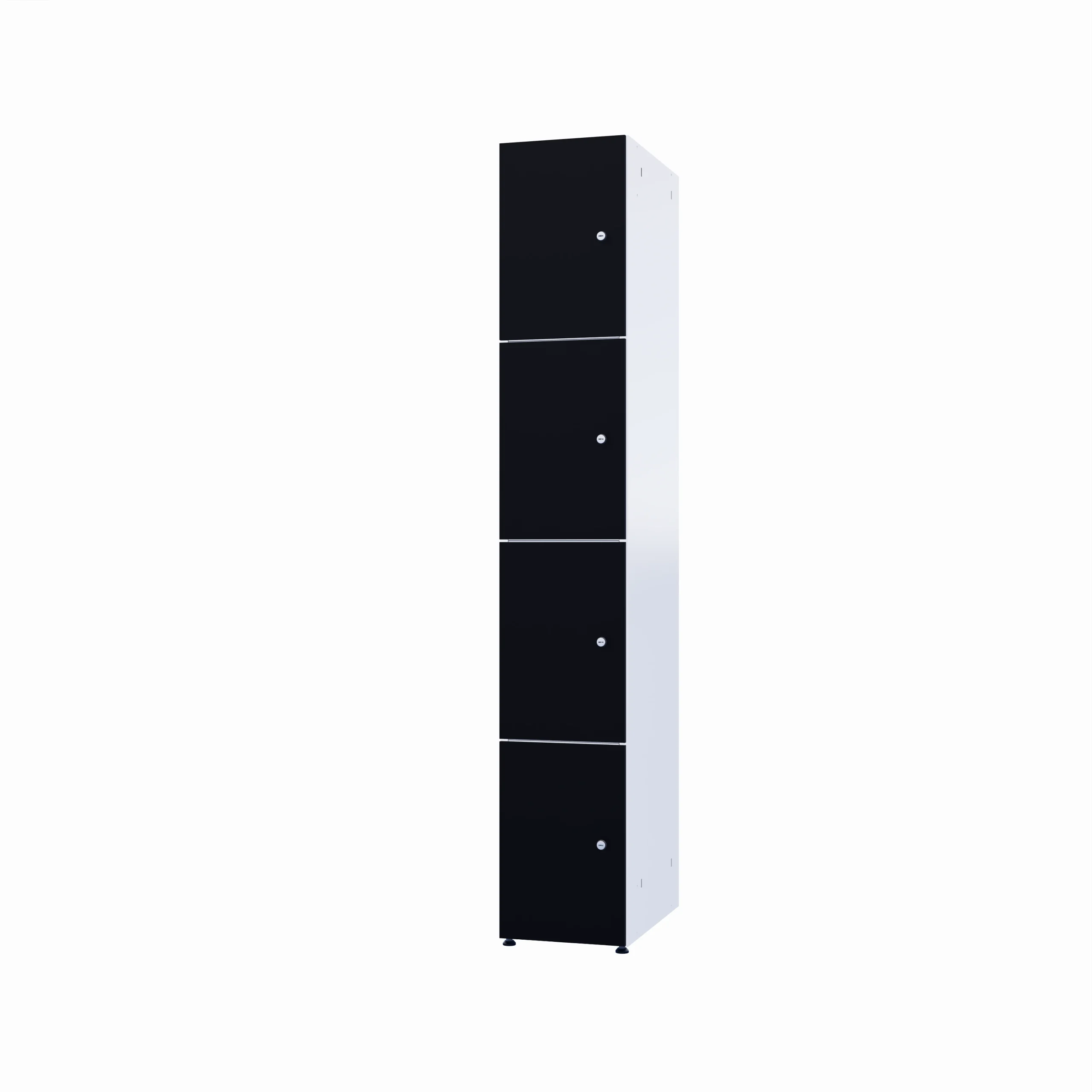 Armoire métallique modulaire avec HPL - Combo 4 niveaux – Image 7