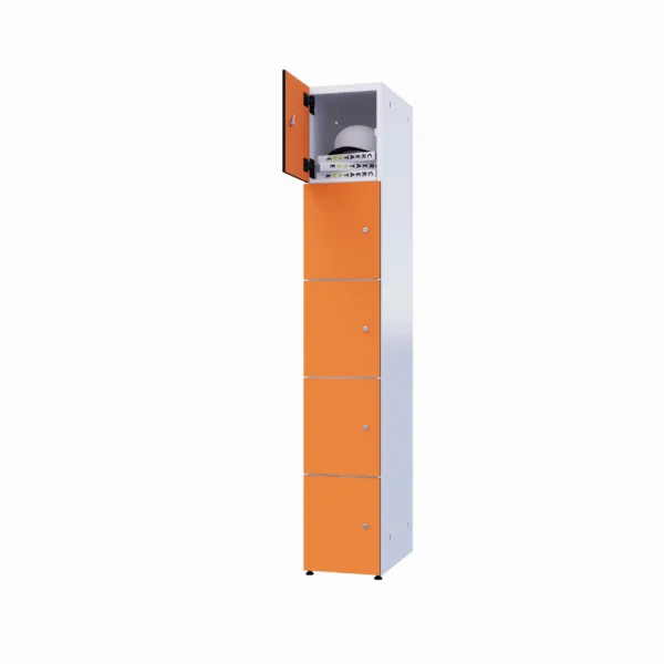 Armoire de consigne en métal avec HPL - Combo