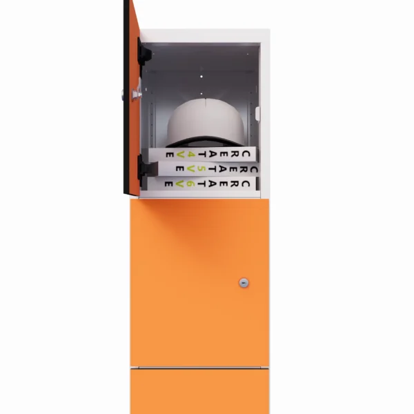 Armoire de consigne en métal avec HPL - Combo