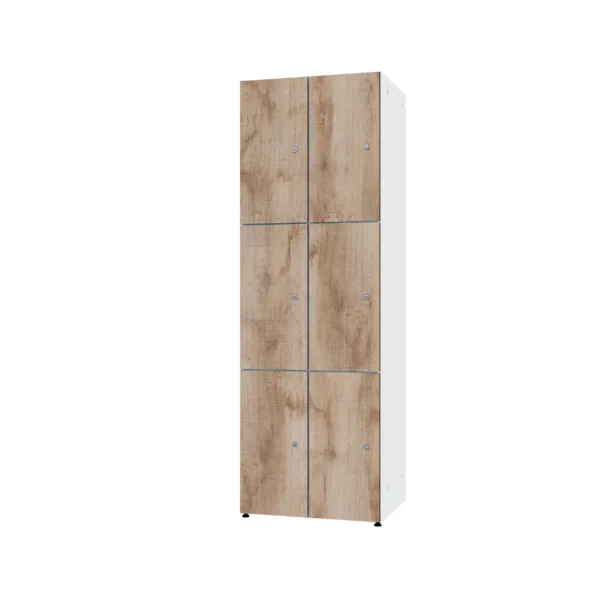 Armoire métallique modulaire avec HPL - Combo