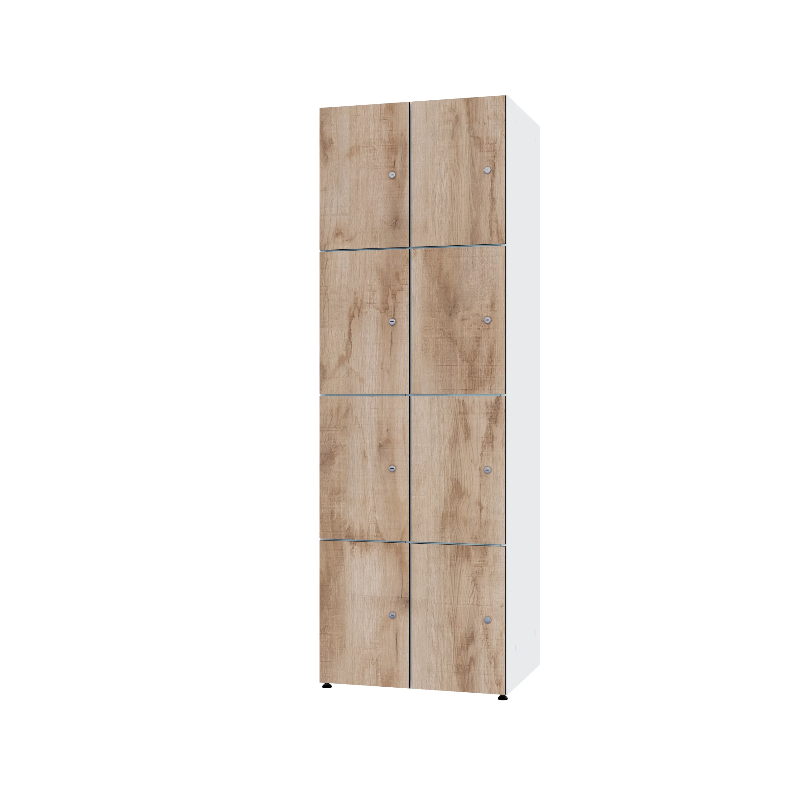 Armoire métallique modulaire avec HPL - Combo 4 niveaux – Image 34