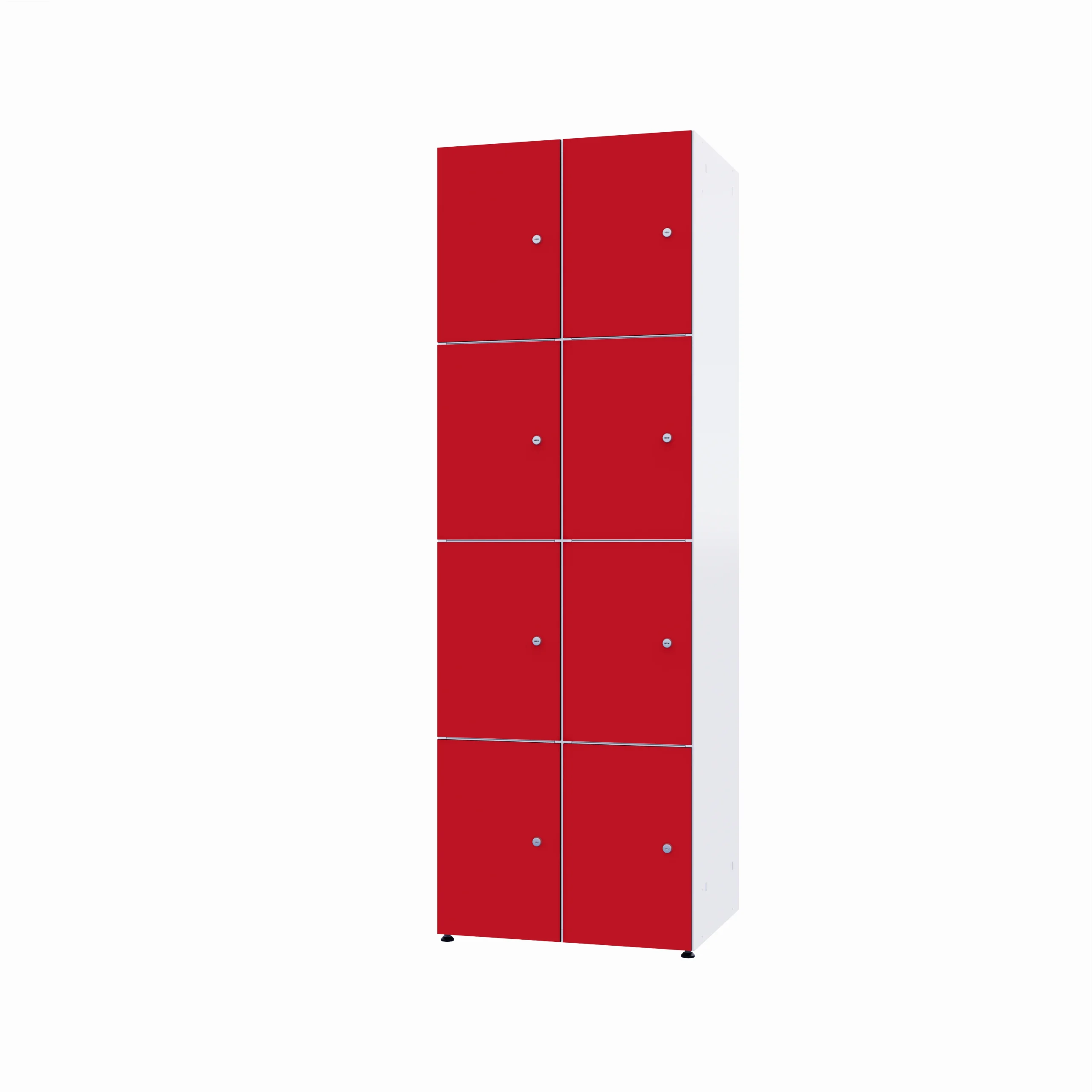 Armoire métallique modulaire avec HPL - Combo 4 niveaux – Image 43