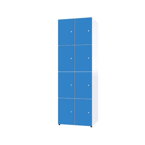 Armoire métallique modulaire avec HPL - Combo 4 niveaux