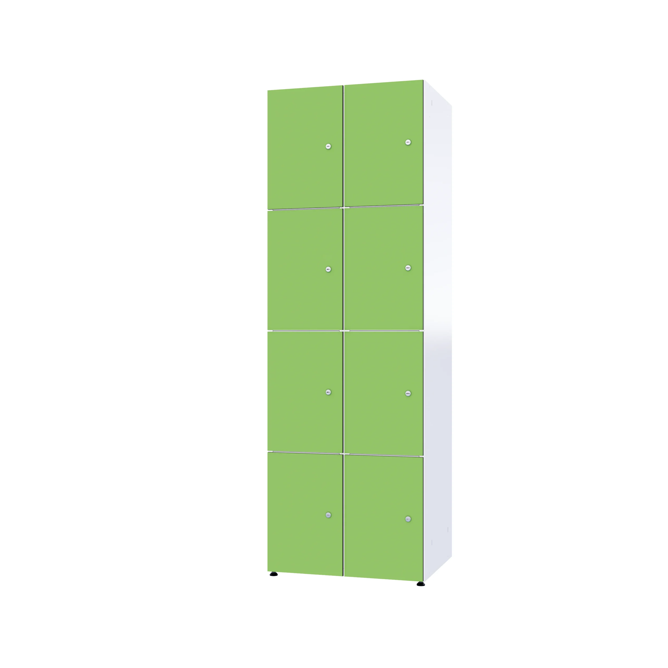 Armoire métallique modulaire avec HPL - Combo 4 niveaux – Image 39