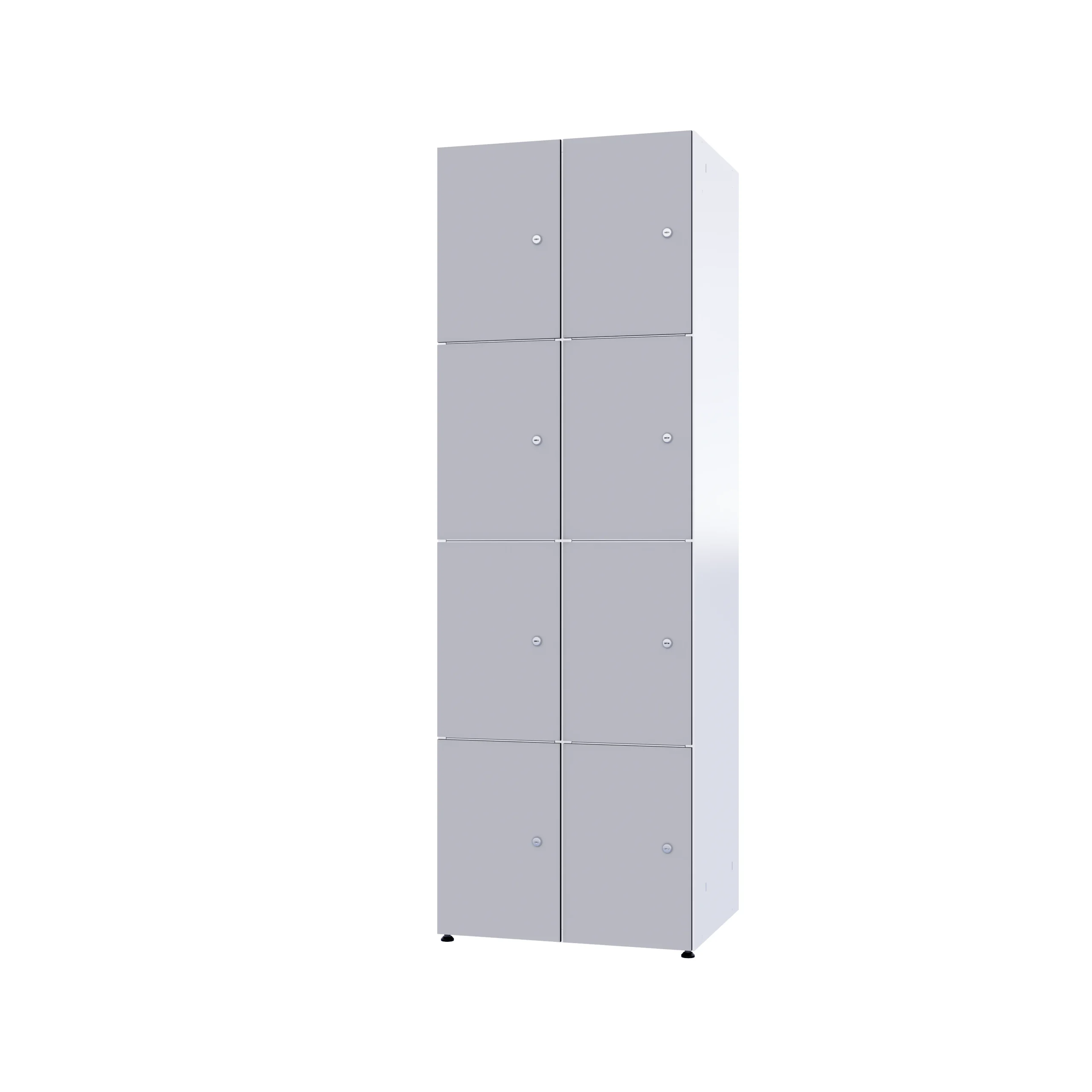 Armoire métallique modulaire avec HPL - Combo 4 niveaux – Image 37