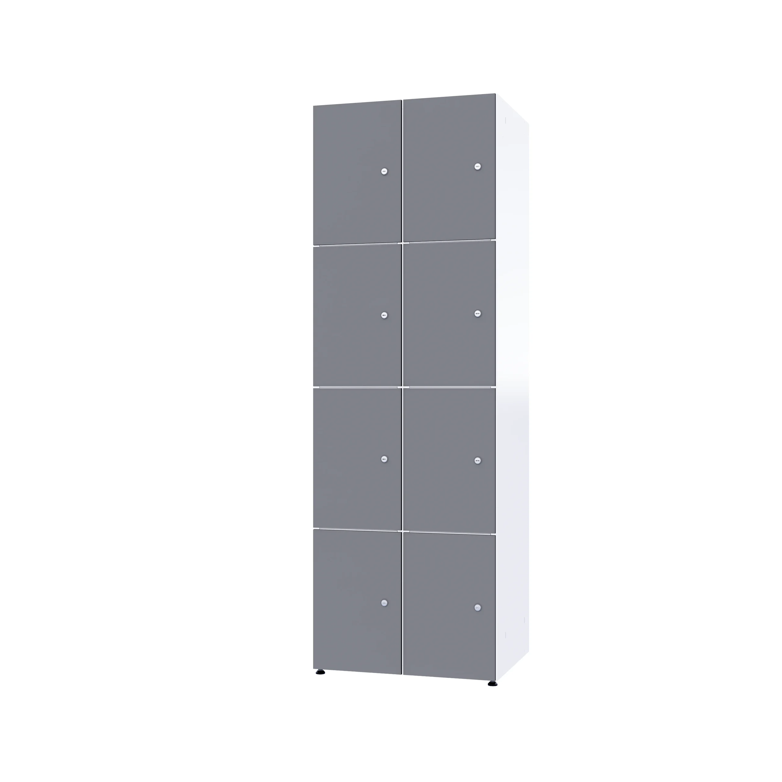 Armoire métallique modulaire avec HPL - Combo 4 niveaux – Image 36