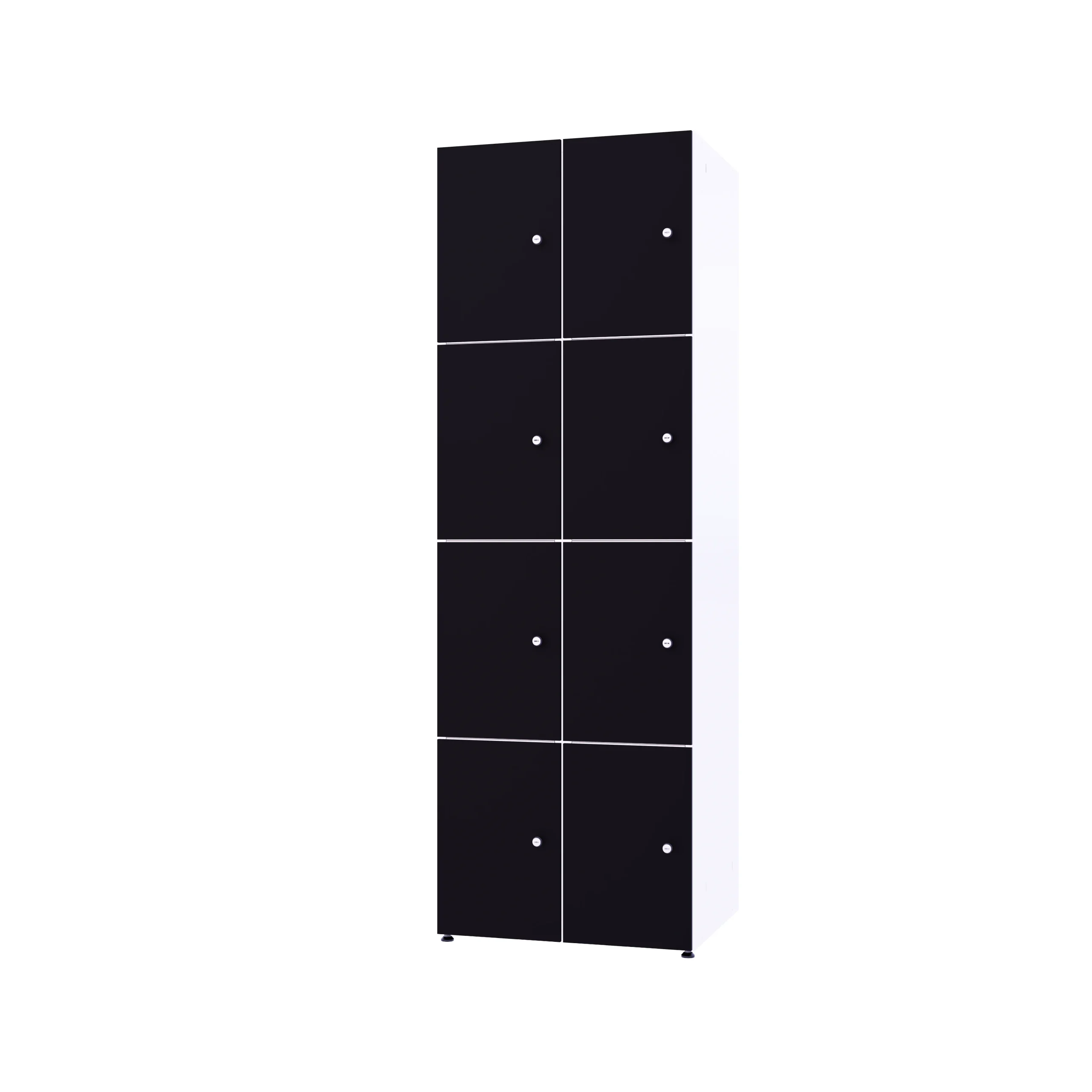 Armoire métallique modulaire avec HPL - Combo 4 niveaux – Image 35