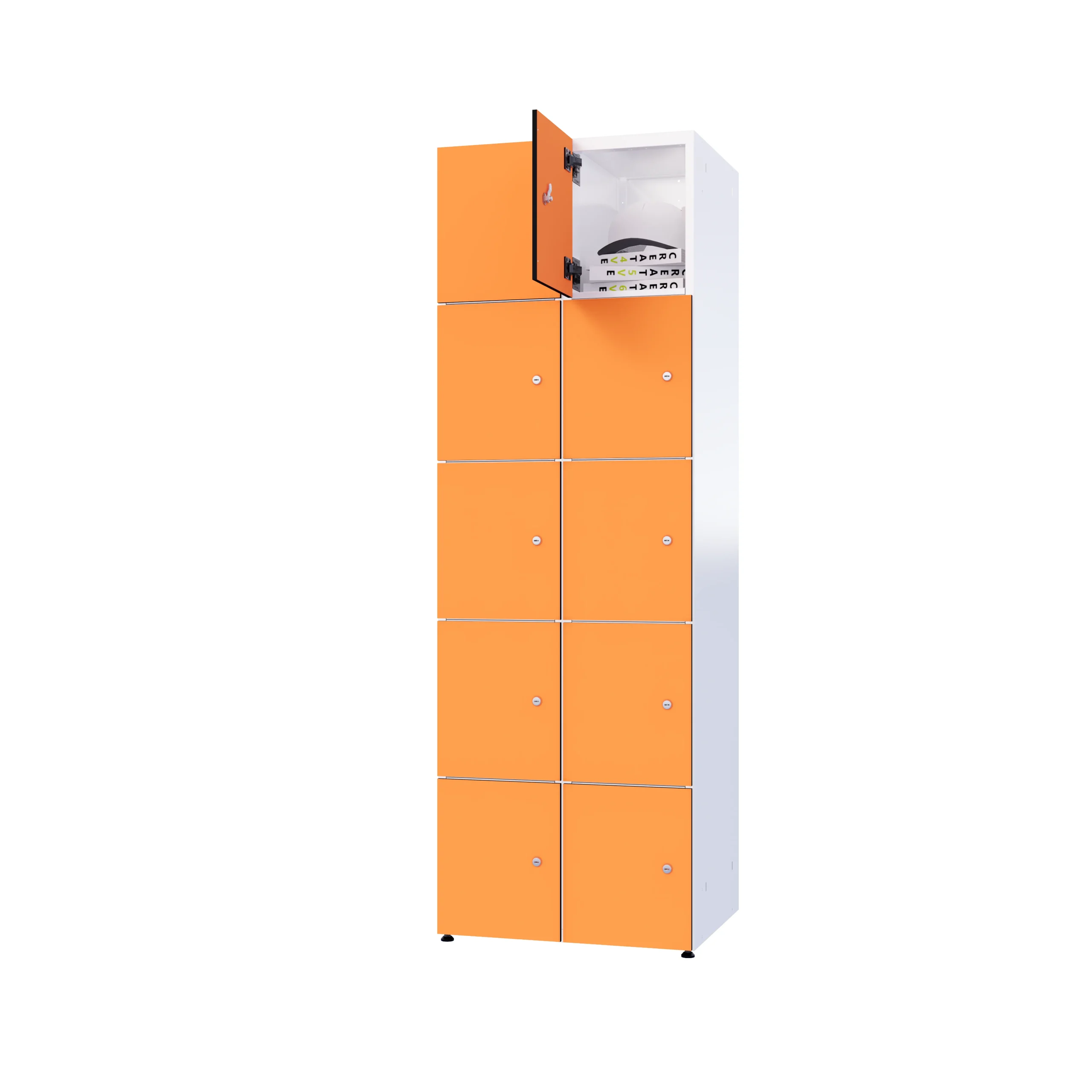 Armoire de consigne en métal avec HPL - Combo – Image 33