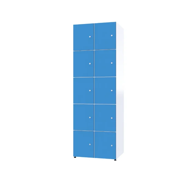 Armoire de consigne en métal avec HPL - Combo