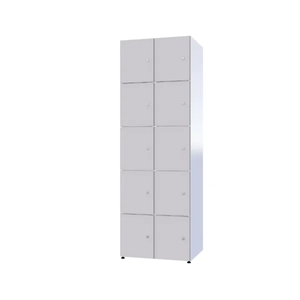 Armoire de consigne en métal avec HPL - Combo