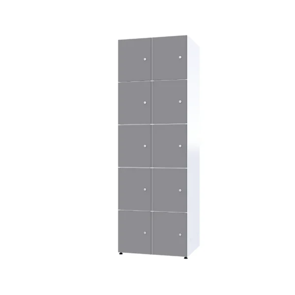 Armoire de consigne en métal avec HPL - Combo