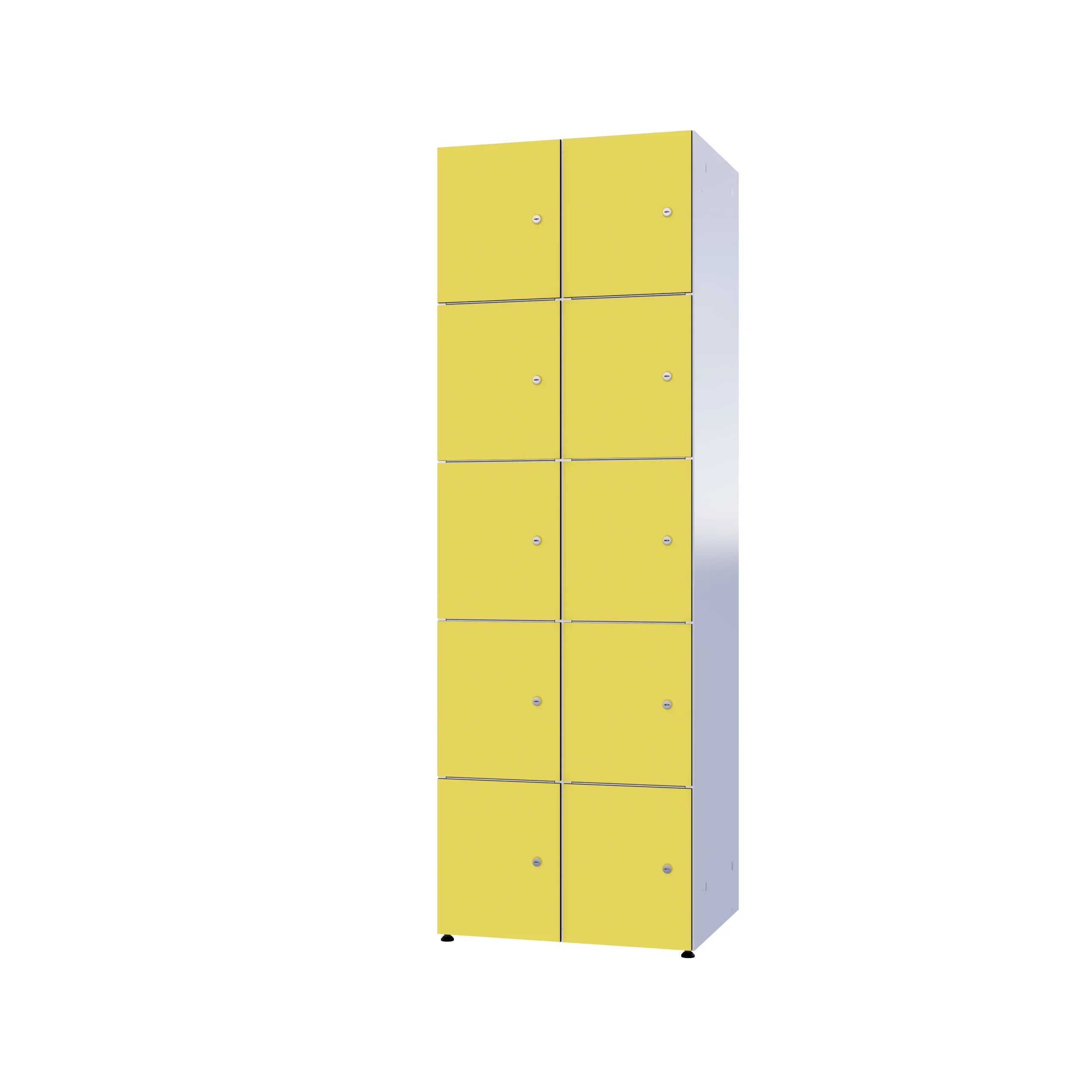 Armoire de consigne en métal avec HPL - Combo – Image 36