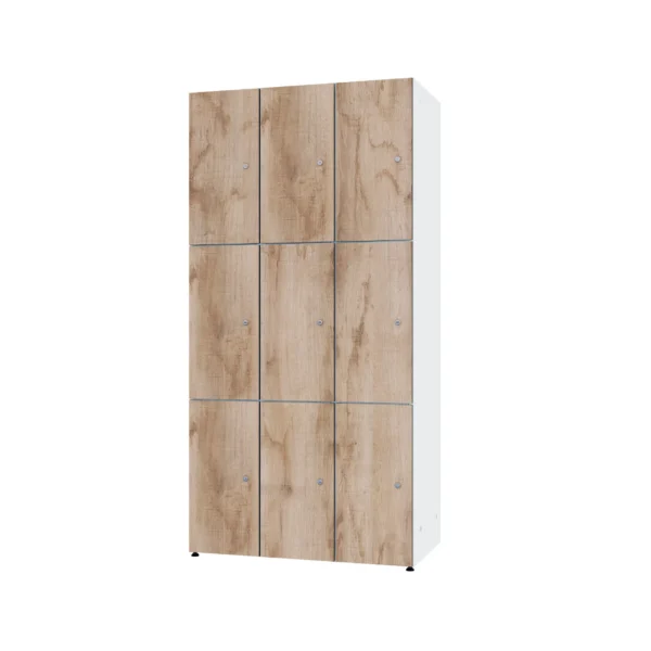 Armoire métallique modulaire avec HPL - Combo