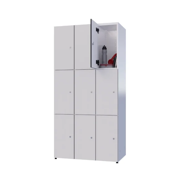 Armoire métallique modulaire avec HPL - Combo