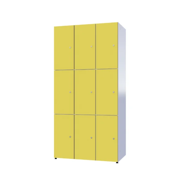 Armoire métallique modulaire avec HPL - Combo