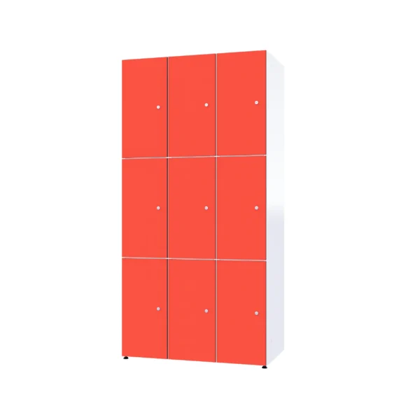 Armoire métallique modulaire avec HPL - Combo