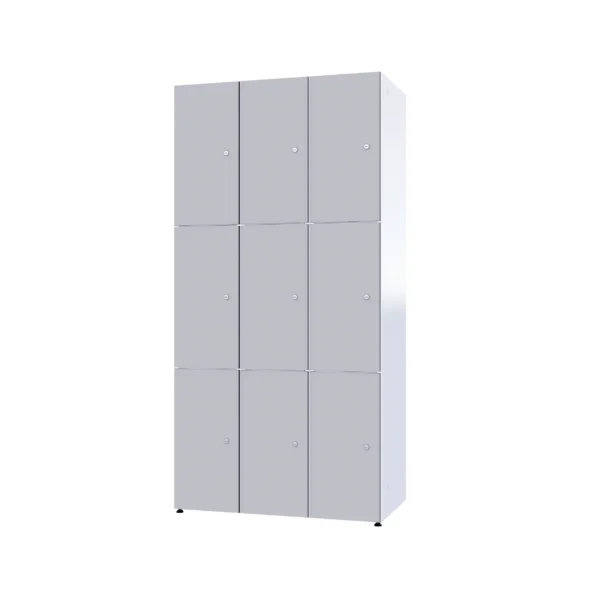 Armoire métallique modulaire avec HPL - Combo