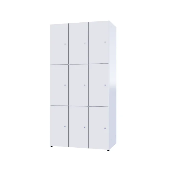 Armoire métallique modulaire avec HPL - Combo