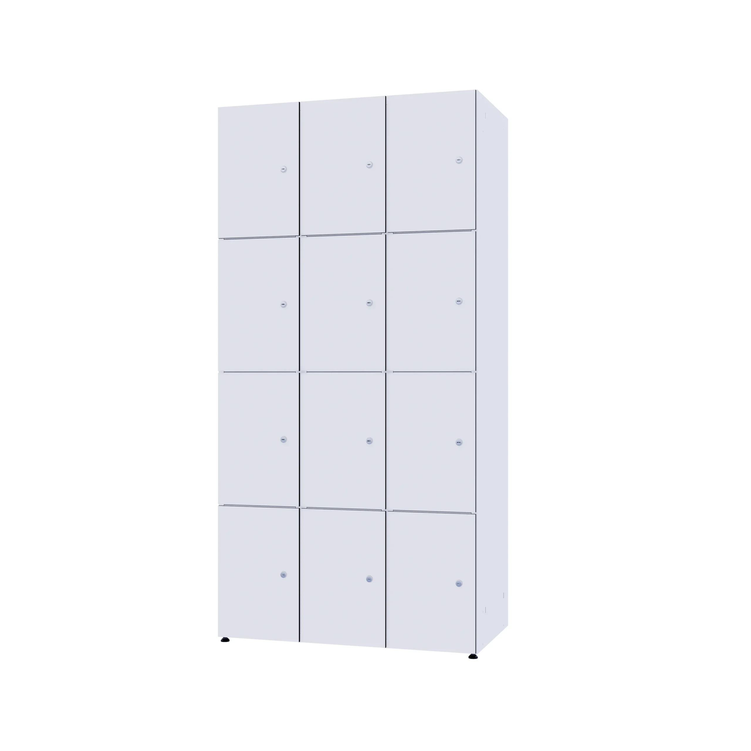 Armoire métallique modulaire avec HPL - Combo 4 niveaux – Image 65